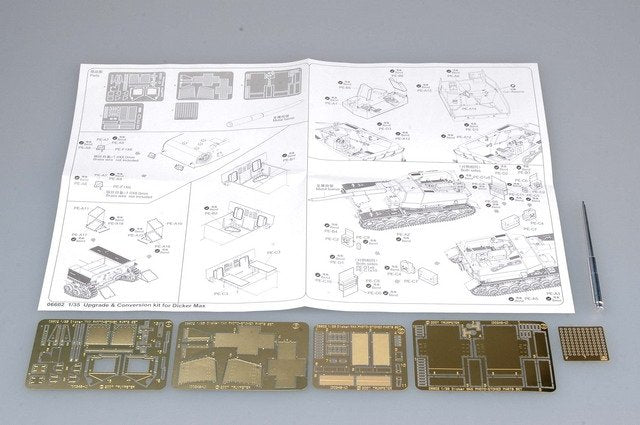 Trumpeter 06602 Amélioration de l&amp;#39;artillerie automotrice allemande Dick Max au 1/35 – image 2