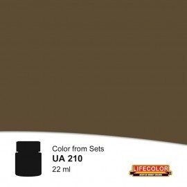 Lifecolor UA210 Brun foncé RAL 7017 22ml