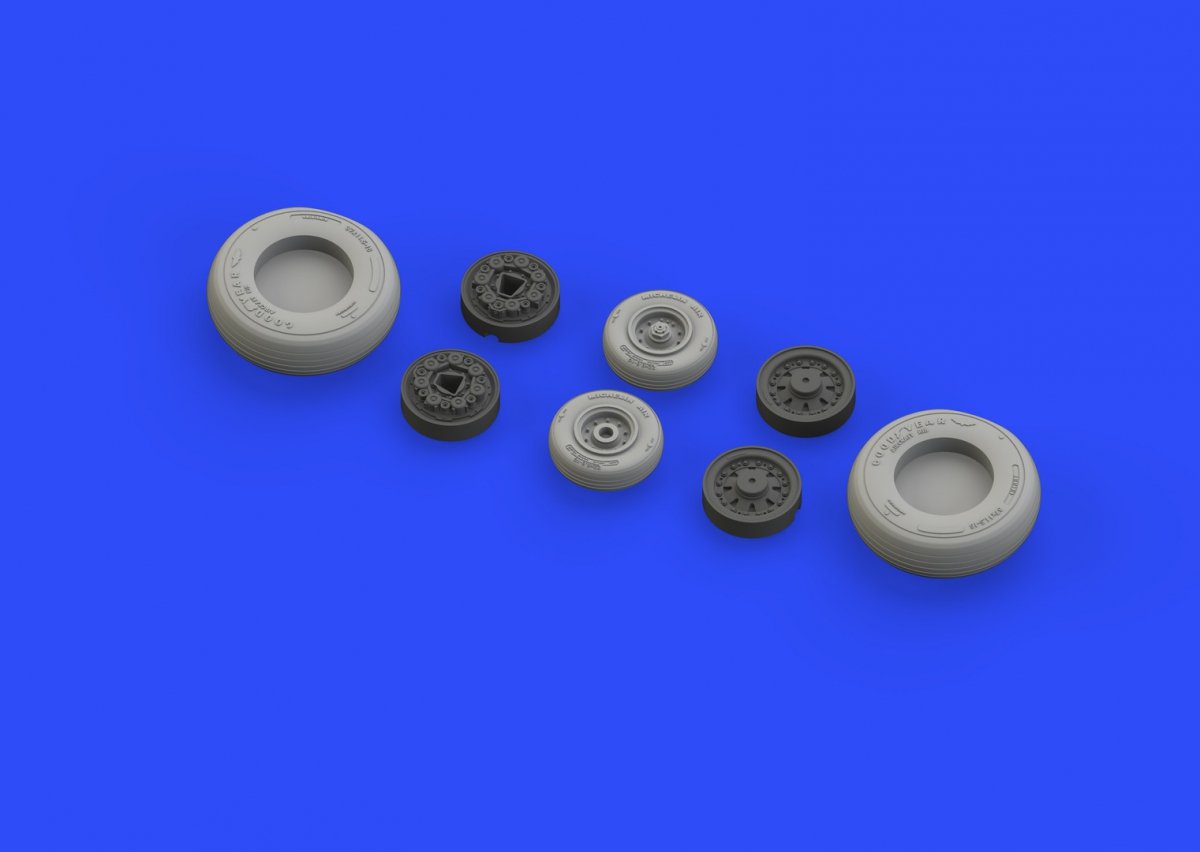 Roues Eduard 648304 F-14A (première version TAMIYA 1/48) – image 4