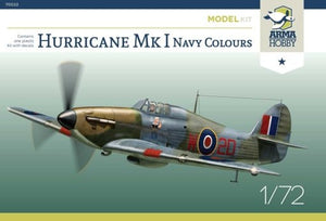 Arma Hobby 70022 Hurricane Mk I Couleurs de la Marine 1/72