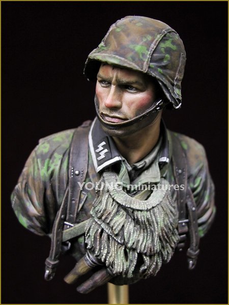 Young Miniatures YM1840 Waffen SS allemands, bataille de Koursk 1943, échelle 1/10  – Bild 4