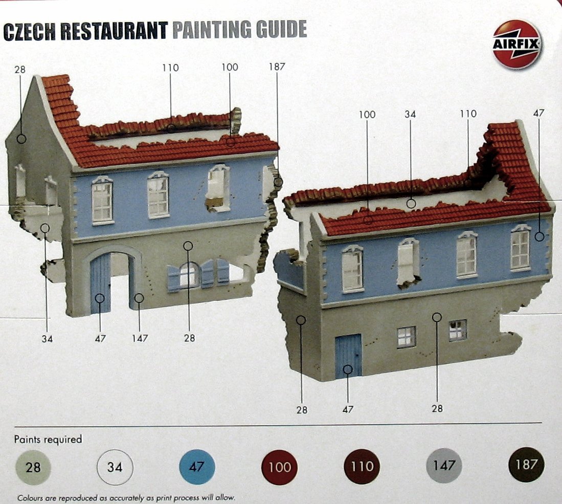 Airfix 75016 Czech Restaurant 1/72 – zdjęcie 6