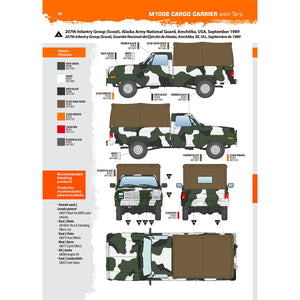 AK Interactive AK35031 M1008 TRANSPORT DE TROUPES AVEC BÂCHE 1/35  – imagen 19