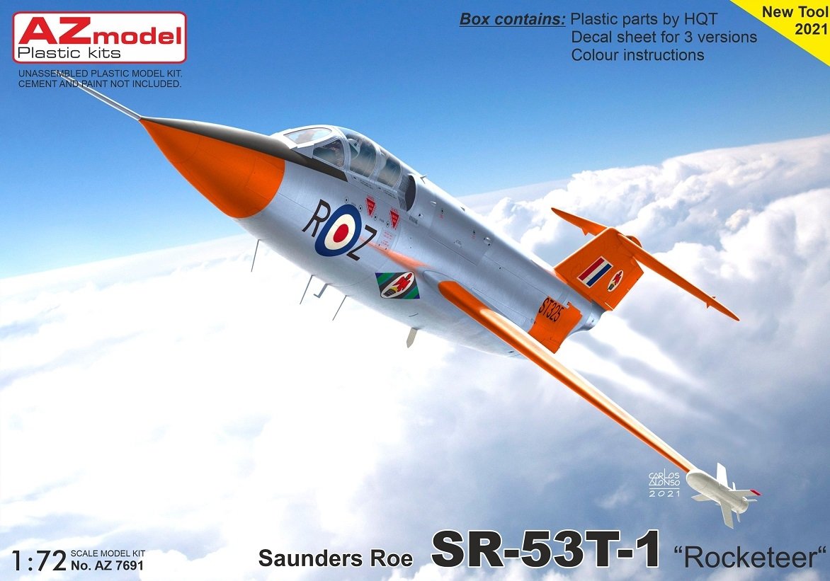AZ Modèle AZ7691 SR-53T-1 « Rocketeer » 1/72
