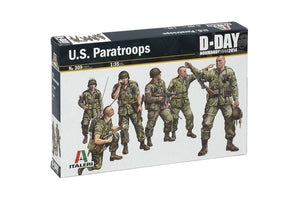 Italeri 0309 FIGURINES - PARASTOPPERS AMÉRICAINS (Seconde Guerre mondiale) 1/35