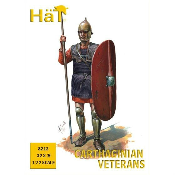 Hat 8212 Carthaginian Veteran Spear 1/72