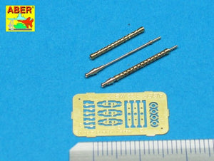 Aber A32002 Ensemble de 2 canons pour mitrailleuses d&amp;#39;avion allemandes MG 17 de 7,92 mm (1/32)  – immagine 3