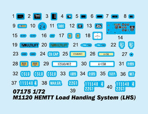 Trumpeter 07175 M1120 Système de manutention de charge HEMTT (côté gauche) 1/72  – imagen 4