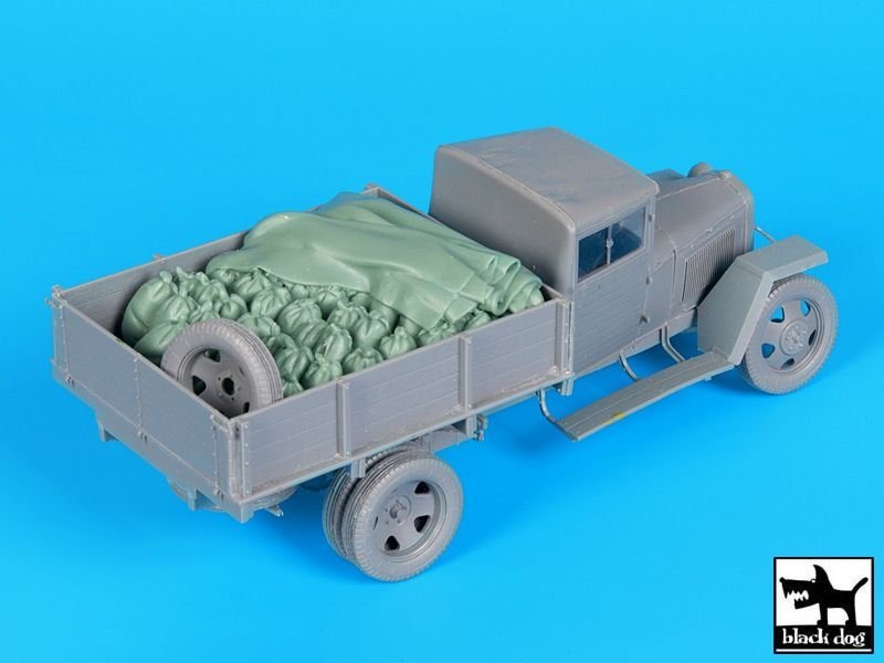 Ensemble d&amp;#39;accessoires Black Dog T35203 Gaz MM mOD.1943 1/35 – image 3