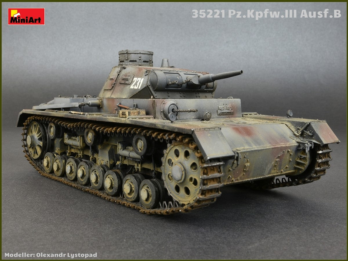 MiniArt 35221 Pz.Kpfw.III Ausf.B avec équipage 1/35 – image 7