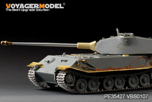 Maquette Voyager PE35427, char allemand KINGTIGER VK.45.02(P)H/V 2 en 1 de la Seconde Guerre mondiale, compatible avec les maquettes DRAGON 6657 et 6613, échelle 1/35 – image 6