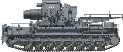 Hobby Boss 82904 Morser KARL- Geraet 040/041 châssis initial (1/72) – image 3