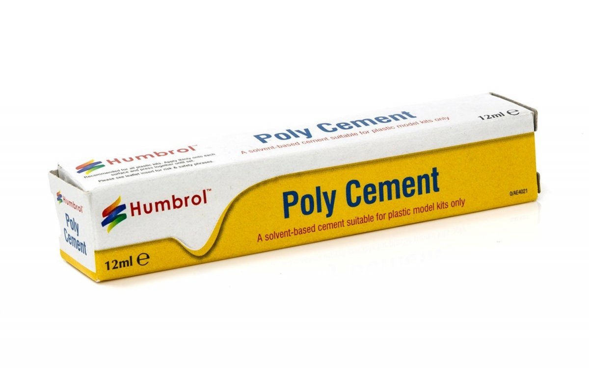 Humbrol AE4021 POLY CEMENT, tube de colle de 12 ml