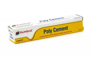 Humbrol AE4021 POLY CEMENT, tube de colle de 12 ml