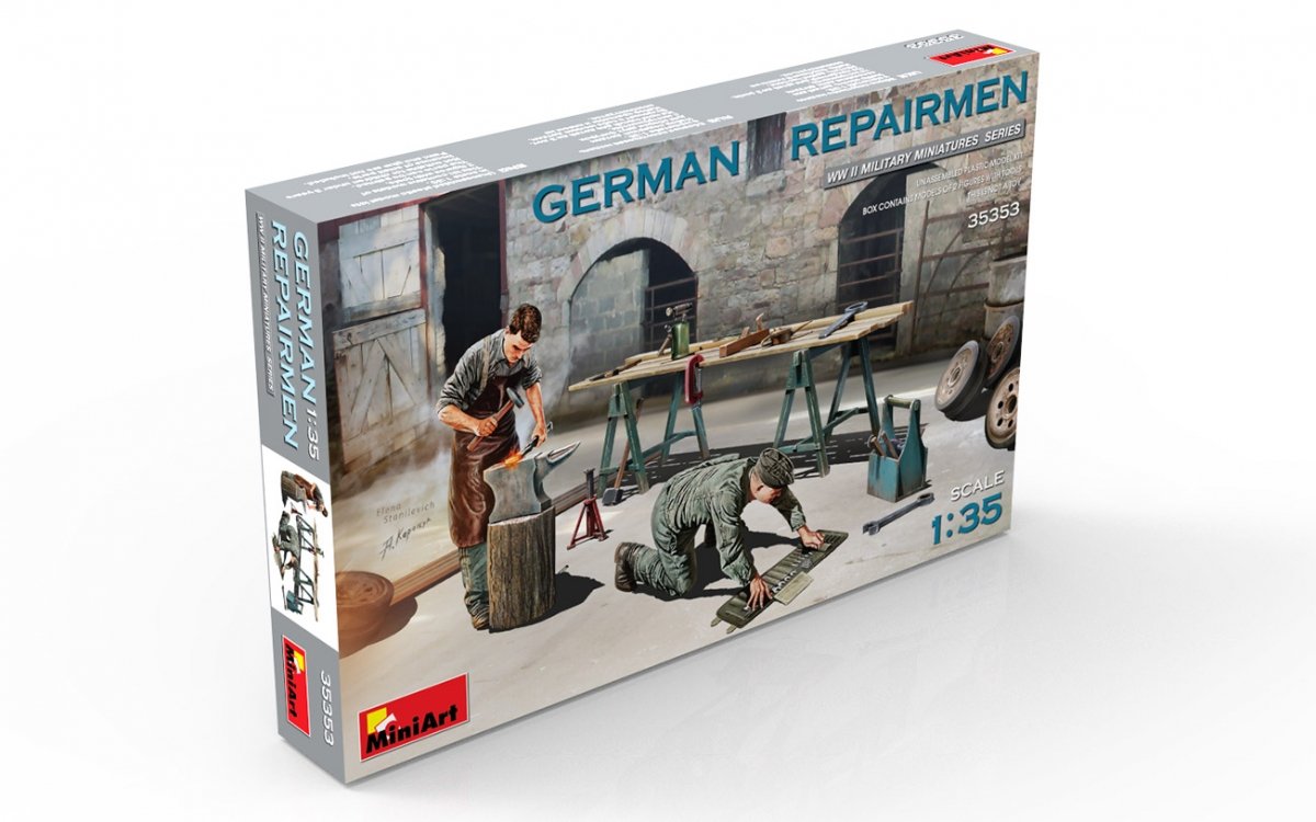 Miniart 35353 RÉPARATEUR ALLEMAND 1/35 – Bild 2