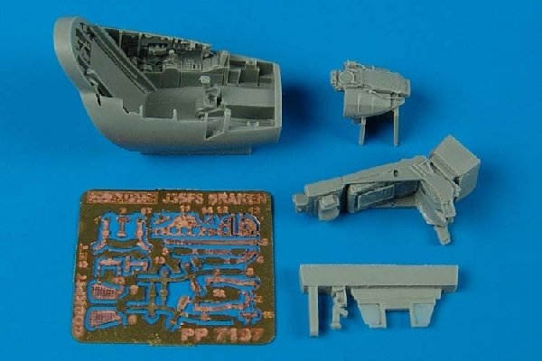 Ensemble cockpit Aires 7197 J35FS Draken 1/72 HASEGAWA