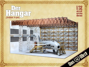 Daw Werk DWA032 Der Hangar - diorama atelier avion 1/32  – Bild 2