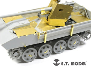 ET Modèle E35-070 Seconde Guerre mondiale allemand 7,5 cm Pak 40/4 auf RSO (Pour DRAGON 6640) (1/35) – immagine 4