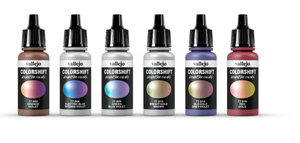 Vallejo 77091 Eccentric The Shifters, coffret de 6 peintures 17 ml - Poussière d&amp;#39;espace