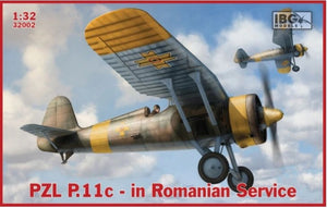 IBG 32002 PZL P.11c Service Roumain 1/32
