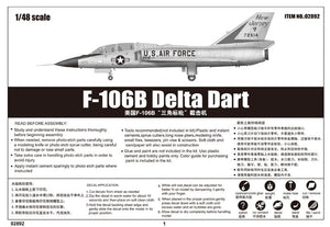 Trumpeter 02892 F-106B Delta Dart 1/48 – immagine 2