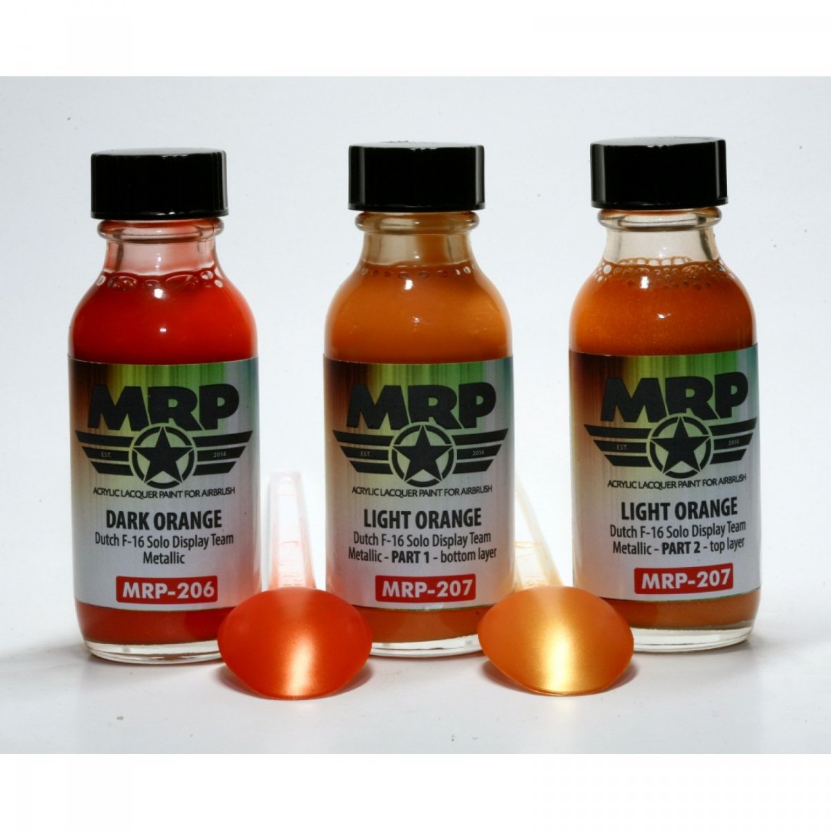 Peinture MR. Paint MRP-206 Orange foncé F-16 30 ml – image 4