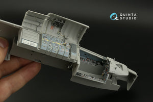 Intérieur coloré imprimé en 3D sur papier décalcomanie Quinta Studio QD32180 F-104S (Italeri) 1/32 – imagen 12