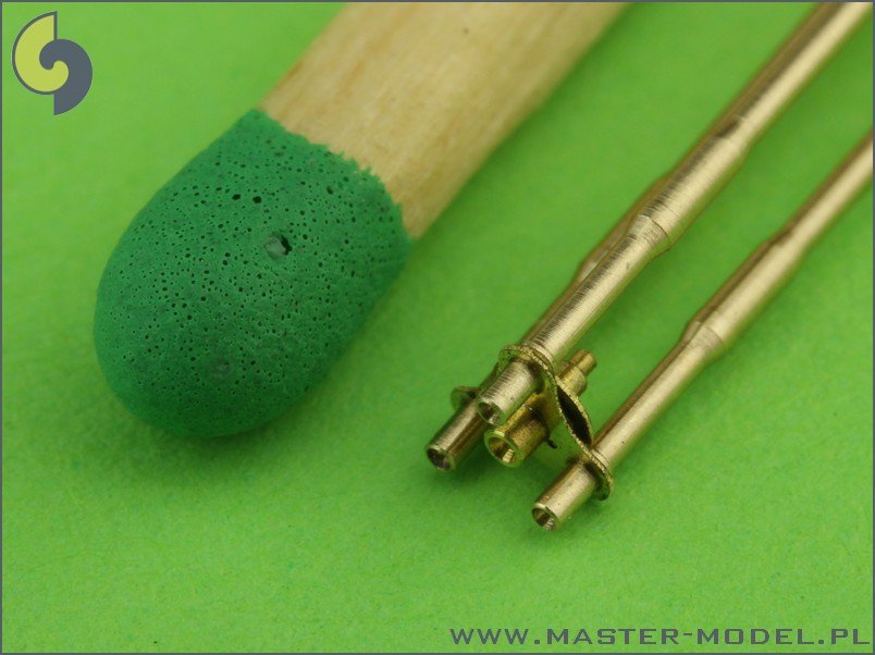 Master AM-48-056 M197 - Canon rotatif à trois tubes de 20 mm - tubes tournés avec brides de canon photogravées - utilisé sur AH-1 Cobra (1/48) – immagine 4