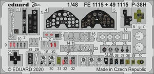 Eduard BIG49268 P-38H TAMIYA 1/48 – immagine 3