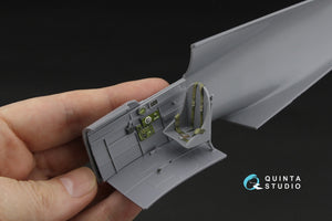 Intérieur imprimé en 3D et coloré sur papier décalcomanie Quinta Studio QD32255 Curtiss H-75 Hawk (Special Hobby) 1/32 – image 7