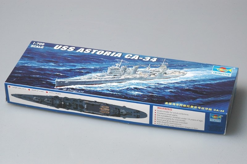 Trumpeter 05743 USS Astoria CA-34 1942 1/700 – image 2