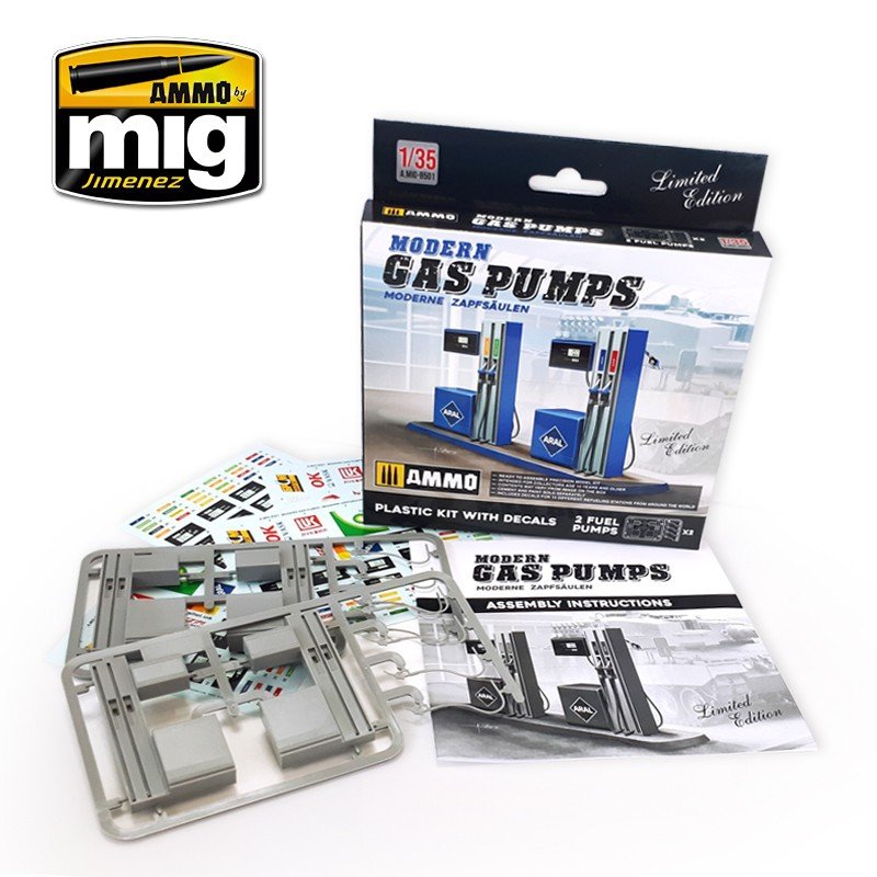 AMMO de Mig Jimenez 8501 POMPES À GAZ MODERNES Édition Limitée (1/35) – Bild 2