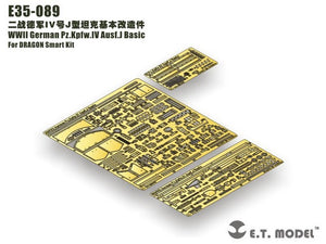 ET Model E35-089 WWII German Pz.Kpfw.IV Ausf.J Basic (Pour DRAGON Smart Kit) (1/35)