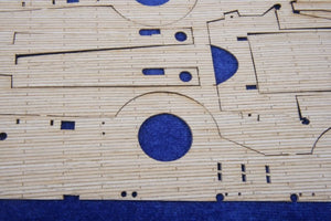 MK1 Design MD-35014 Tirpitz Pont en bois REV 1/350 – image 2