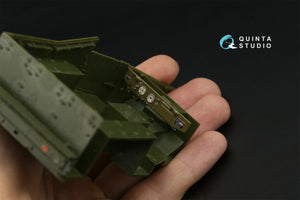 Intérieur imprimé en 3D et coloré sur papier décalcomanie Quinta Studio QD35088 M3A1 Scout (Zvezda) 1/35 – Bild 6