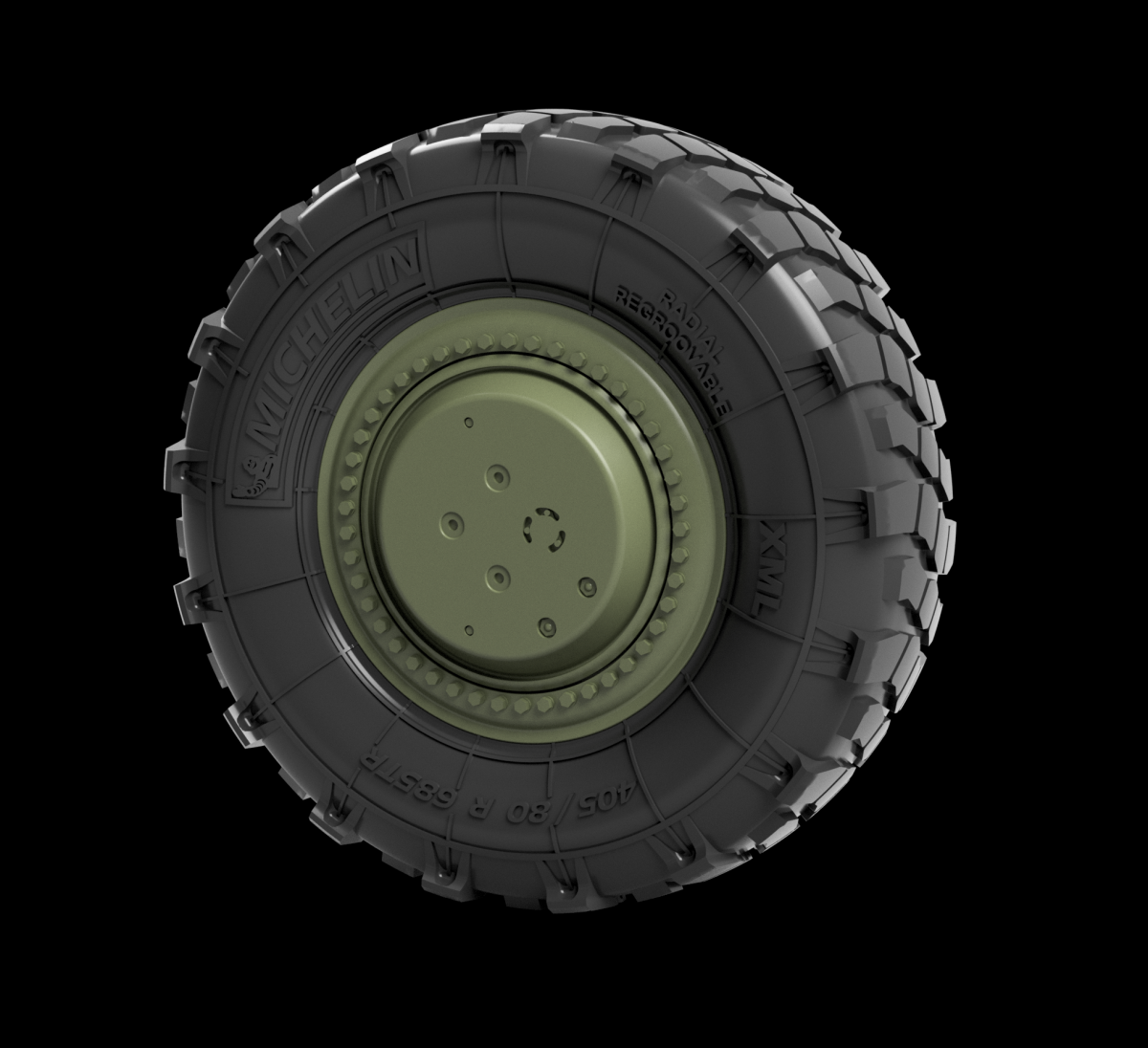 Roues de route Panzer Art RE35-781 Boxer GTF (Michelin XML) 1/35 – image 3