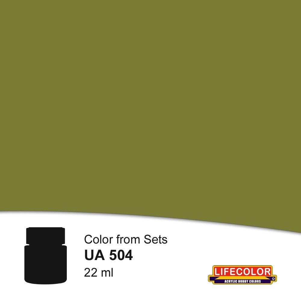Lifecolor UA504 Luftwaffe Gris RLM 02 22ml