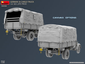 MiniArt 35459 Camion cargo allemand 3 tonnes, production tardive, échelle 1/35 – imagen 10
