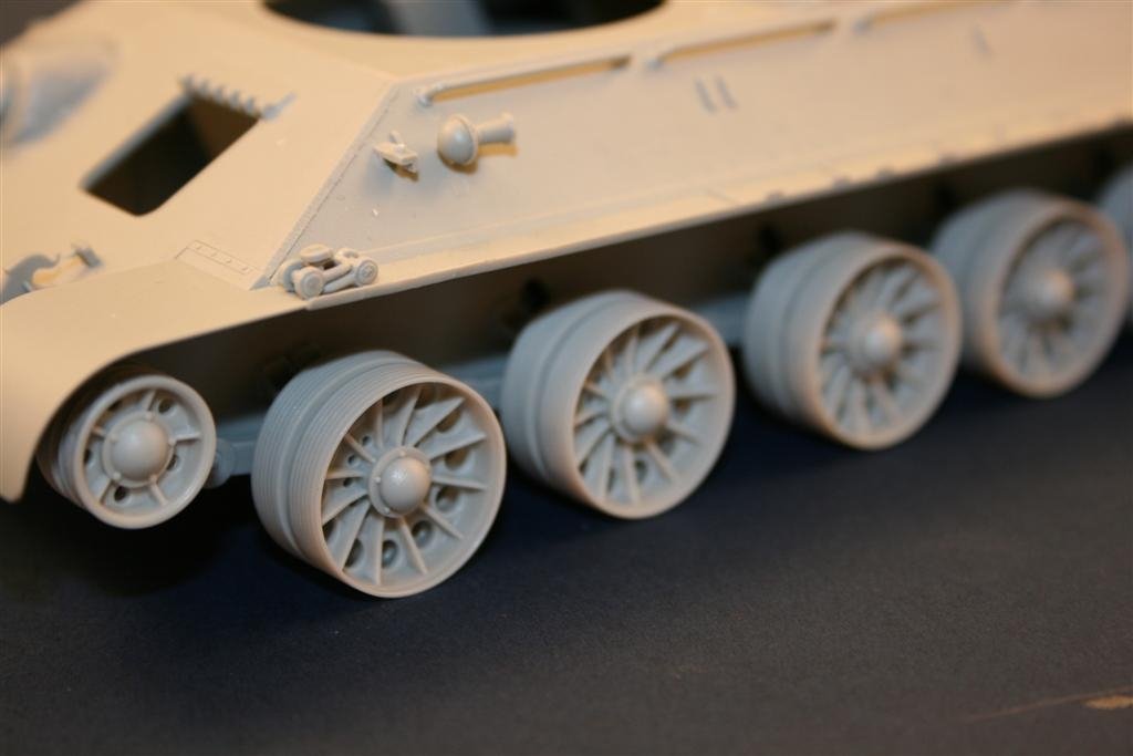 Panzer Art RE35-087 Roues « araignée » usées pour chars T-34/T-54 1/35 – image 4