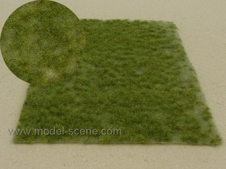 Scène F514 Touffes d&amp;#39;herbe - Vert moyen, maquette au 1/35