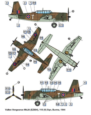 Dora Wings 72038 Vultee A-31 Vengeance 1/72  – image 6