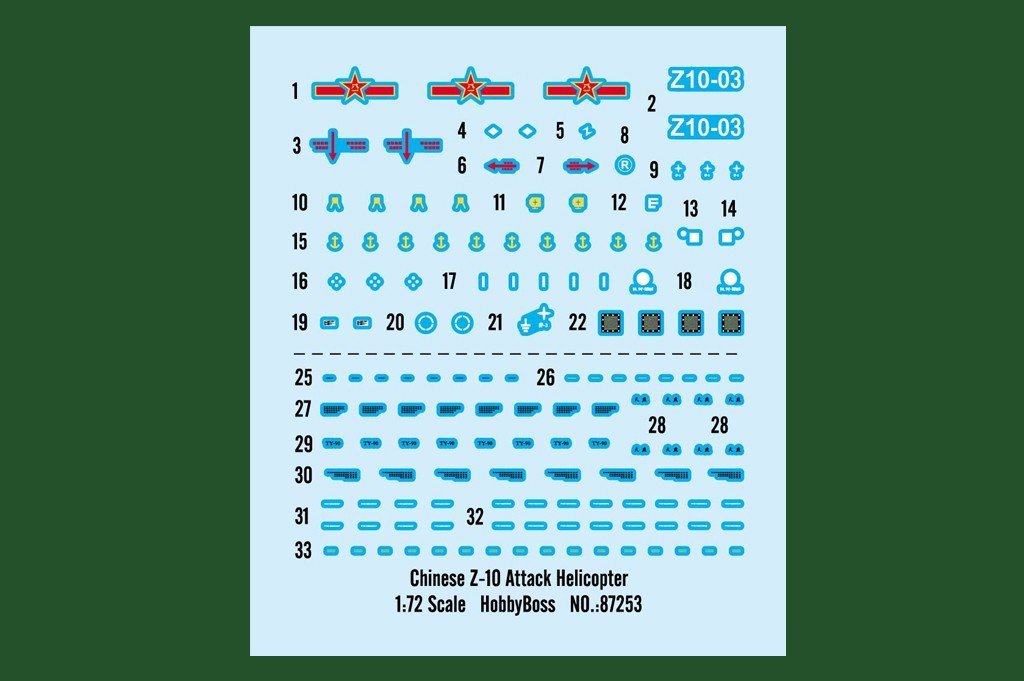 Hobby Boss 87253 Z-10 chinois (1/72) – Bild 5