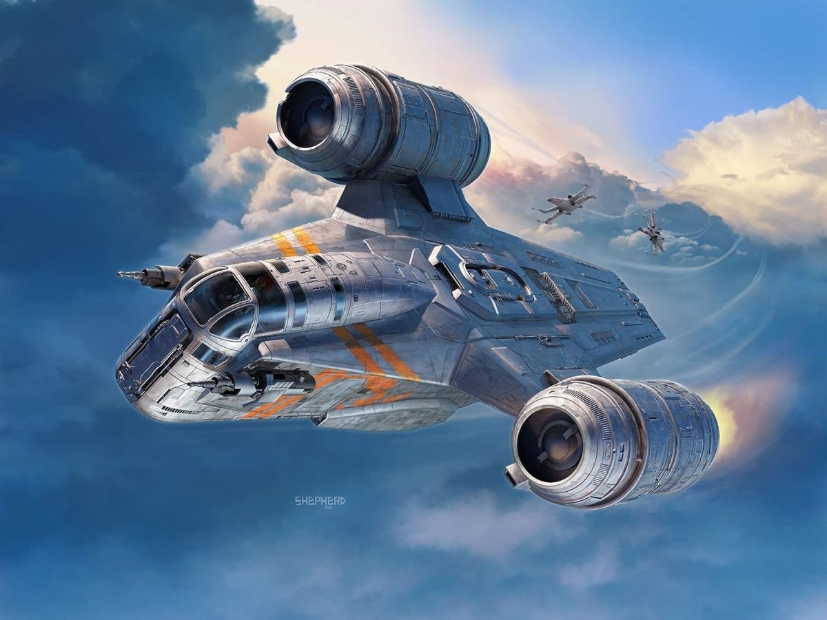 Revell 06788 The Mandalorian : Razor Crest Platinum Edition 1/72 – imagen 2