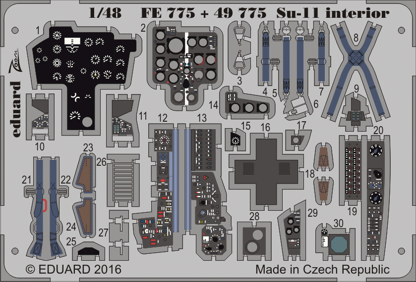 Eduard 49775 Su-11 HOBBY BOSS 1/48 – immagine 2