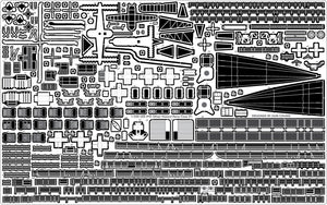 Pontos 37019F1 USS FFG Oliver Hazard Perry Class Long Hull Detail Up Set ADVANCED 1/350 – image 9