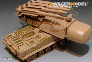 Kit de modernisation Voyager Model PE35961 pour système de missiles de défense aérienne russe moderne 9K37M1 BUK, compatible avec le modèle MENG SS-014 au 1/35 – Bild 4