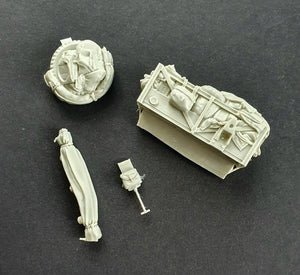 Ensemble de rangement pour Jeep Willys Panzer Art RE35-719, échelle 1/35