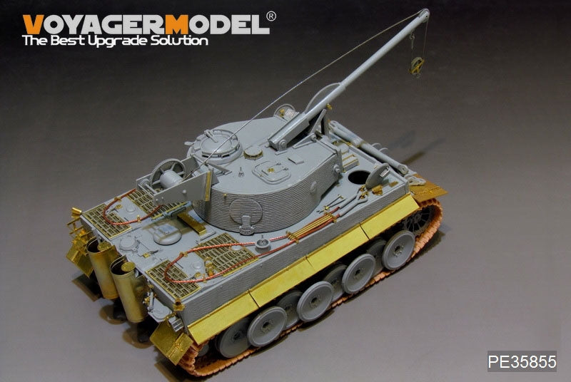 Maquette Voyager PE35855 Bergepanzer Tiger I allemand de base de la Seconde Guerre mondiale pour DRAGON 6850 au 1/35 – image 10