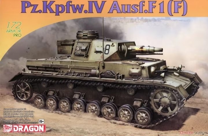 Dragon 7609 Pz.Kpfw. IV Ausf. F1(F)1/72