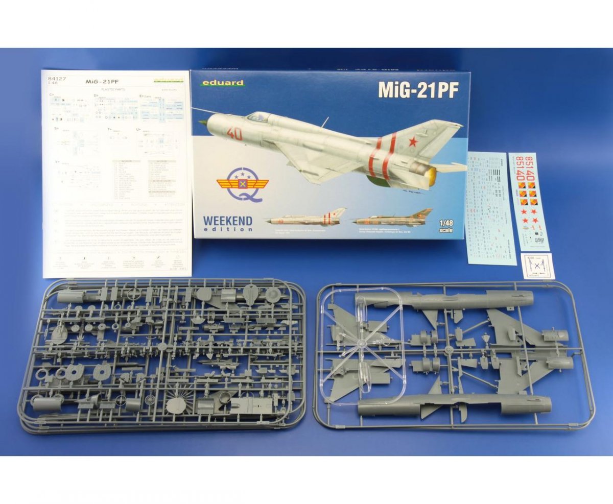 Eduard 84127 MiG-21PF 1/48 – zdjęcie 2